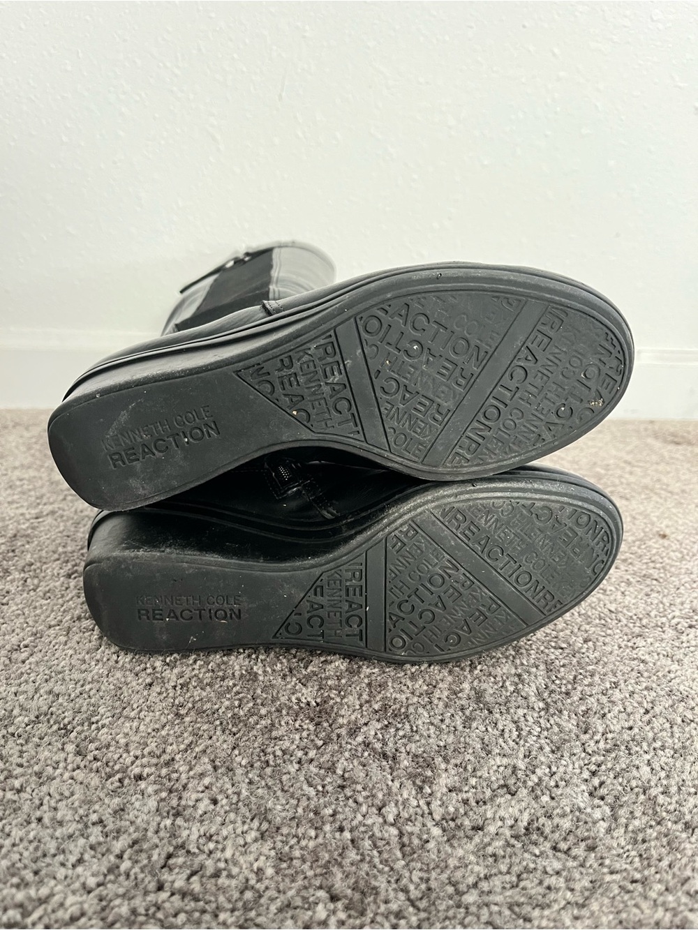 Y2K Kenneth Cole Reaction Wedge Boot, size 7.5 - Picture 7 of 11